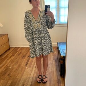Zara beaded babydoll tunic